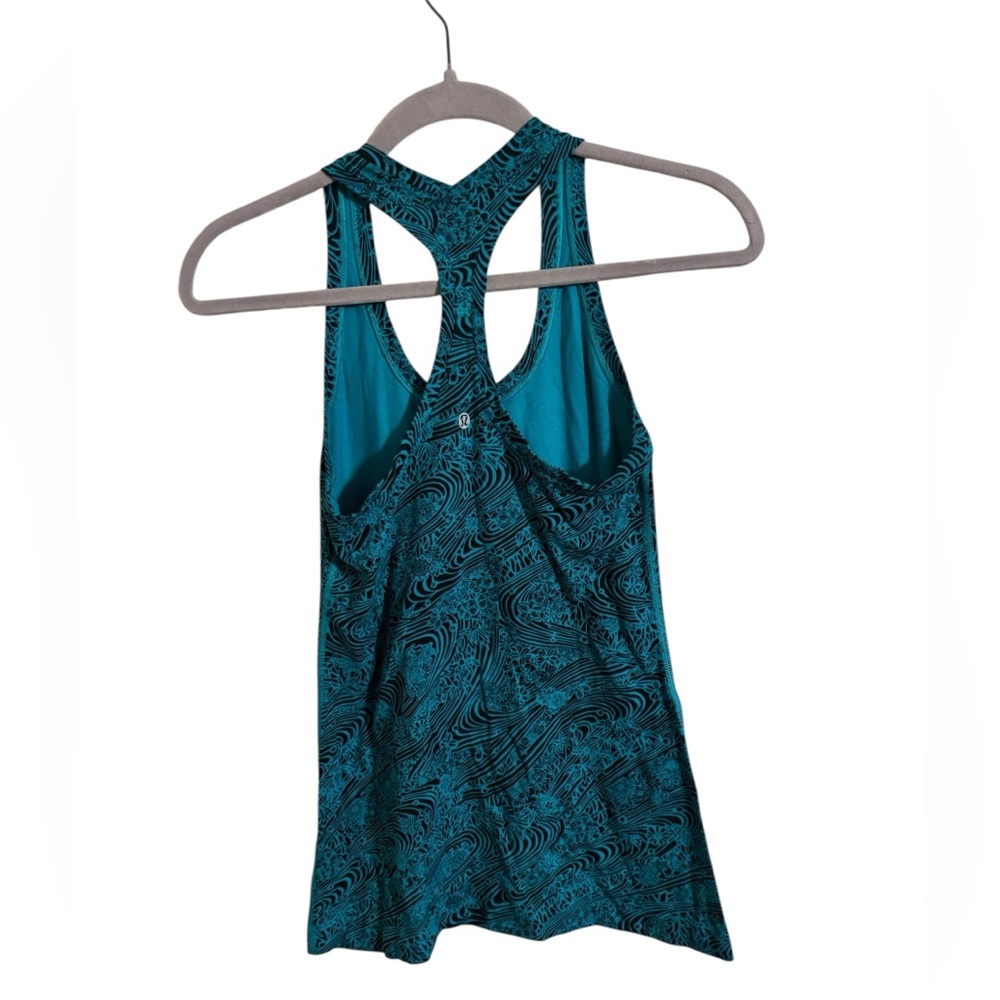 Lululemon Kitakami Veridian Green Racerback Tank Top Small - Picture 5 of 6